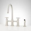 Ailey Bridge Kitchen Faucet with Side Spray, , large image number 3